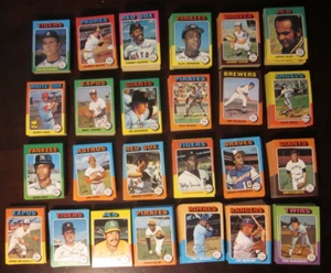 Béisbol Topps 1975 - lotes a granel casi nuevo o mejor - Imagen 1 de 4