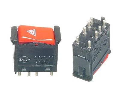 Interruptor intermitente de peligro Hella 72432TJ 1982 para Mercedes 380SEL 1981-1983 Foto 1 de 2