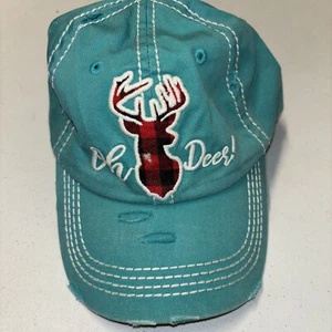 Oh Deer Mütze Cap KBETHOS Distressed verstellbar - gebraucht - Bild 1 von 13