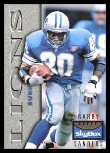 1995 SkyBox Premium Barry Sanders #11 Detroit Lions 3F - Picture 1 of 2