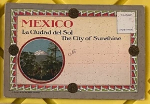 ¡Paquete de postales vintage de tarjetas de México mostrando edificios y escenas! - Imagen 1 de 3