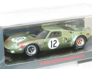 1/43 Ford GT40  Strathaven Ltd  Le Mans 24 Hrs 1968 #12  P.Salmon / E.Liddell
