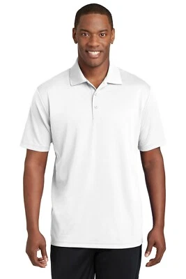 NUEVA Camiseta Polo de Golf Sport-Tek Para Hombres Calce Seco Fresco Absorbente Rendimiento ST640 Foto 1 de 3
