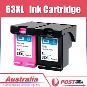 Universal 63XL 63 XL Ink For HP Deskjet 1110 3630 2130 Envy 4520 Officejet 5230 - Zdjęcie 1 z 16