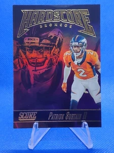🔵 2023 Panini Score PATRICK SURTAIN II HARDSCORE #23 SSP Case Hit Broncos - Picture 1 of 2