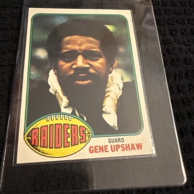 1976 Topps - #295 Gene Upshaw - Image 1 of 2