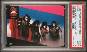 KISS 1991 Pro Set SuperStars Musicards #197 MINT PSA 9 - Picture 1 of 2