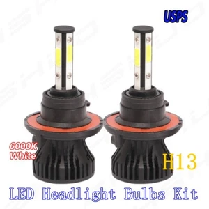 H13 LED bombillas de faro for Dodge Ram 1500 2500 3500 06-2012 Luces bajas altas - Picture 1 of 11