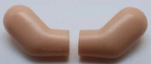 Lego Light Nougat Minifig Pair of Left and Right Arms - Picture 1 of 1