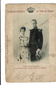 CPA Carte Postale-Belgique- Le Prince Albert et la Princesse Elisabeth en 1911 - Foto 1 di 2