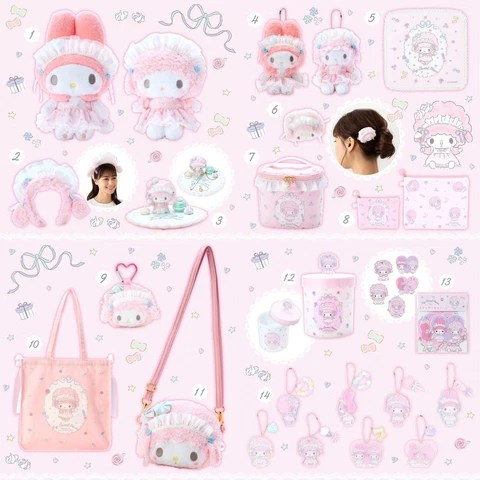 Sanrio My Sweet Piano Meringue Party Design Series My Melody Plush 2023 Cover