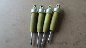 MODEL RC CAR SHOCK PARTS x4 vintage spares or repair - Picture 1 of 3