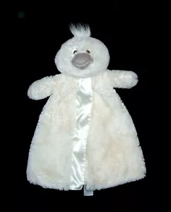 Edgehill Collection Gund Cream Beige Duck Baby Blanket Satin Lined Security - Picture 1 of 3
