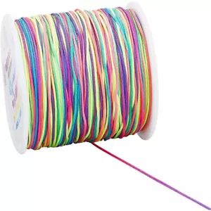 1roll 98.43yards/90m Nylon Thread Colorful 0.8mm about 98.43yards/roll(90m/roll) - Picture 1 of 6
