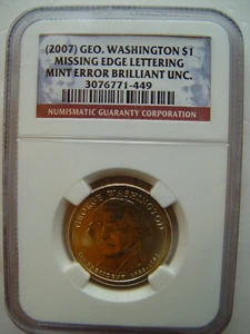 2003 Washington Missing Edge Lettering - Picture 1 of 2