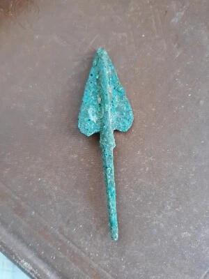 Antiga caça tangida - Cabeça de flecha - Tiro com arco - Imagem 1 de 2