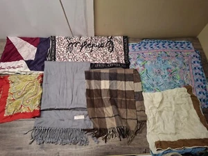 Damen gemischtes Schal Taschentuch Paket, Pashmina, Pulitzer, mehr - Bild 1 von 14