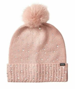 Victoria's Secret Holiday 2020 ROSA Estrás Pom Sombrero Solo Set Rosa - Imagen 1 de 3