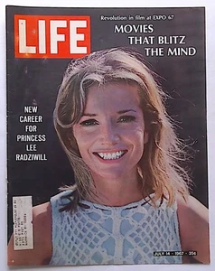Solo portada de revista Life (princesa Lee Radziwill) 14 de julio de 1967 - Imagen 1 de 1