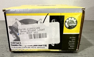 CAN-AM SPYDER 5 LED FRONT HEADLAMP ACCENT LIGHTING KIT 219400188 NEW - Picture 1 of 4