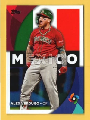 2023 Topps '23 World Baseball Classic Stars #WBC29 Alex Verdugo - Image 1 of 2