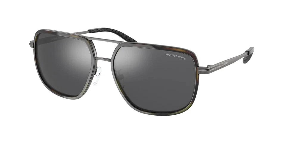 Gafas de sol Michael Kors para hombre Del Ray mate Gunmetal con Gunmetal *NUEVAS* Foto 1 de 1