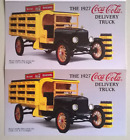 Ford Coca-Cola Delivery Truck (1927) : 2 Brochures publicitaires DANBURY MINT