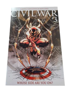 Civil War #3 Iron Spider Variant Marvel Comics 2006 Michael Turner 9.0/9.2 + RAW - Picture 1 of 24