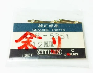 CITIZEN A58-5351 GOLD TONE HOUR HANDS 12MM 4 PIECES ORIGINAL GENUINE NOS - Imagen 1 de 3