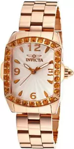 Invicta 14137 Lady Lupah Limited Edition Mandarin Garnet Gems Rose Womens Watch - Picture 1 of 4