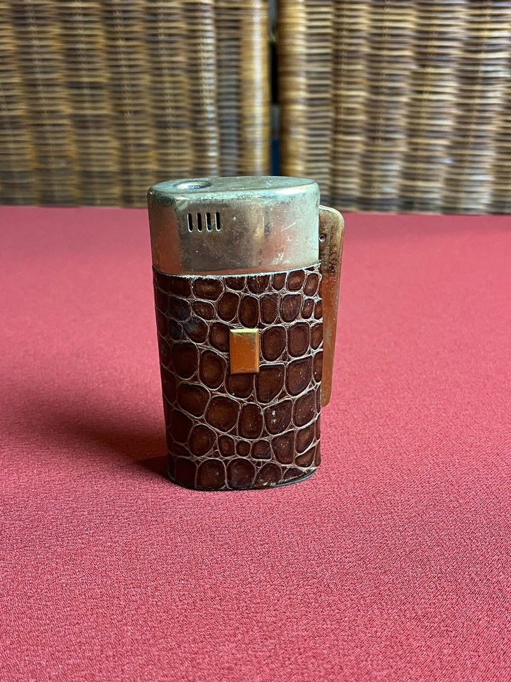 Encendedor de mesa Spark Lite grande vintage n.º "185 Sparklet Devices Inc 4"" de alto" Foto 1 de 4