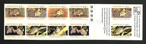 M3150 Australia 1964 SGSB78Var - Threatened Species Bklt PRINTED ON WRONG SIDE - Picture 1 of 2