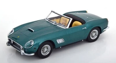 1960 FERRARI 250 GT CALIFORNIA SPYDER GREEN 1:18 by KK SCALE MODELS KKDC181045G - Image 1 of 4