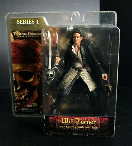 NECA Disney POTC WILL TURNER Action Figure - Series 1 Dead Man's Chest MISB Cover