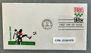 US Official Stamp Envelope. 1979, U596, 15c, FDC. - Picture 1 of 1