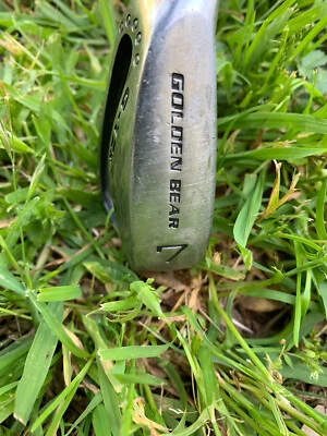 Nicklaus Golden Bear G-12X Stainless Steel 7-Iron RH mid-firm Flex  steel - Image 1 of 4