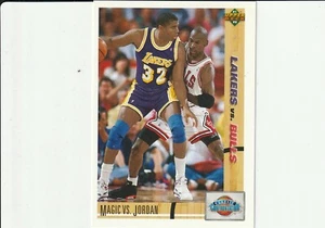 1992 Upper Deck Magic vs. Jordan "Classic Confrontation" #34 Lakers, Bulls - Bild 1 von 4