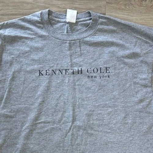 Camiseta De Colección Años 90 Kenneth Cole Nueva York Para Hombre XL Gráfico de la Quinta Avenida Foto 1 de 2