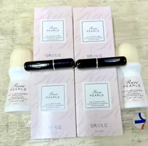 4-AVON RARE PEARLS SPRAY1.7 OZ. 50 ml-FREE 2 DEODRANT AND 2 TRAVEL SPRAY - Picture 1 of 1