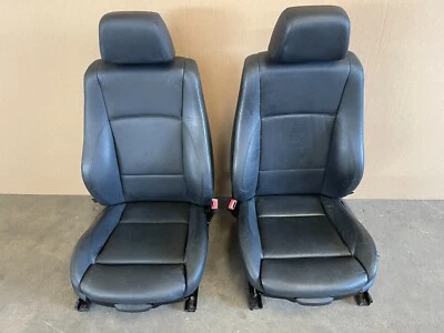 BMW X1 2012-2015 MONTAJE ASIENTOS DELANTEROS IZQUIERDO Y DERECHO M SPORT NEGRO FABRICANTE DE EQUIPOS ORIGINALES LOTE 634 Foto 1 de 4