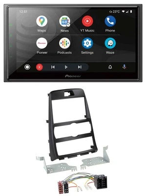 Pioneer USB 2DIN DAB MP3 Bluetooth Autoradio für Hyundai Genesis BK 10-12 - Bild 1 von 4