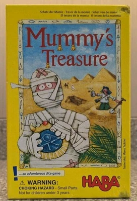 HABA Mummys Treasure Adventure Dice Game 3284 Complete  - Image 1 of 4