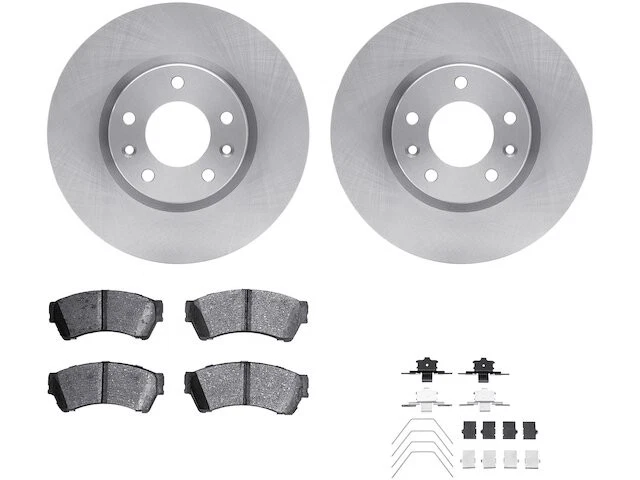 Front Brake Pad and Rotor Kit For 2006-2012 Ford Fusion 2007 2008 2009 QS835KR - Image 1 of 1