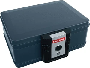 FIRST ALERT 2011F Fire Chest Safe 0.17 Cu Ft Key Lock Digital Media OPEN BOX - Picture 1 of 4