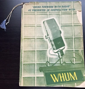 1946 WHUM radio 8 x 11 booklet, Reading, Pa. history, photos - Picture 1 of 6
