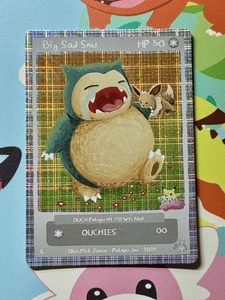 TCG Pokemon Parady Karten Pokepu Patreon Promo - Big Sad Snu (Snorlax) - Bild 1 von 2