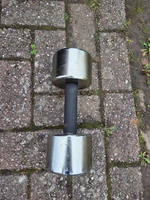 Weight Dumbell X1 10kg Chrome - Image 1 of 3