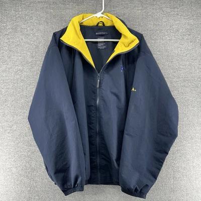 Beacon точка куртка мужчин большой синий/желтый классический ветровка Nautica - Изображение 1 из 4