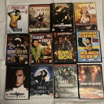 Martial Arts - Various  DVDs/ Bundle Job Lot X 12  / Good To / Vgc - 01 - Image 1 of 4