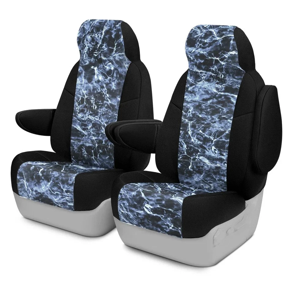 For Honda HR-V 23-25 Mossy Oak 1st Row Elements Bluefin Custom Seat Covers - Изображение 1 из 4